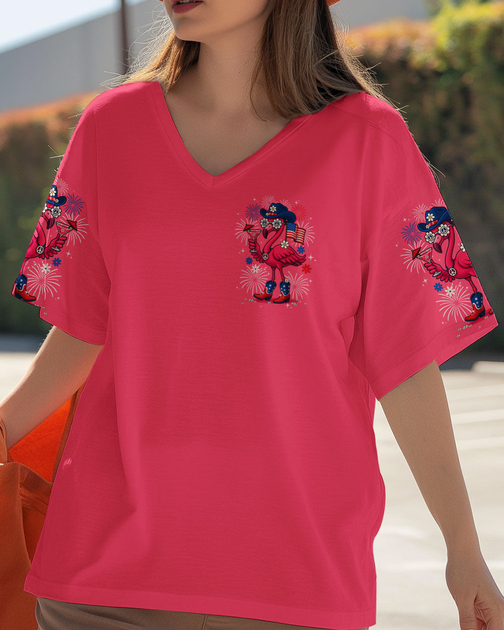 PRETTY IN PINK FLAMINGO COWBOY ALL OVER PRINT - TYQY1605253