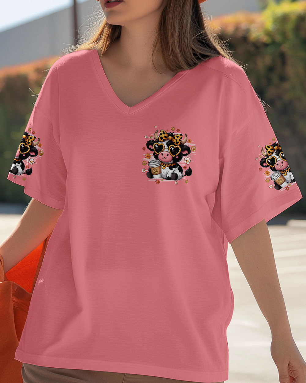 HEIFER BE TRIPPIN' COW HIPPIE ALL OVER PRINT - TYQY1607251