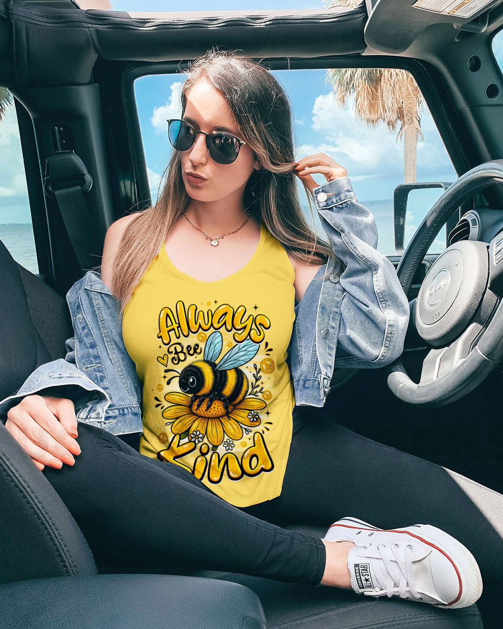 ALWAYS BEE KIND ALL OVER PRINT - TYQY1607253