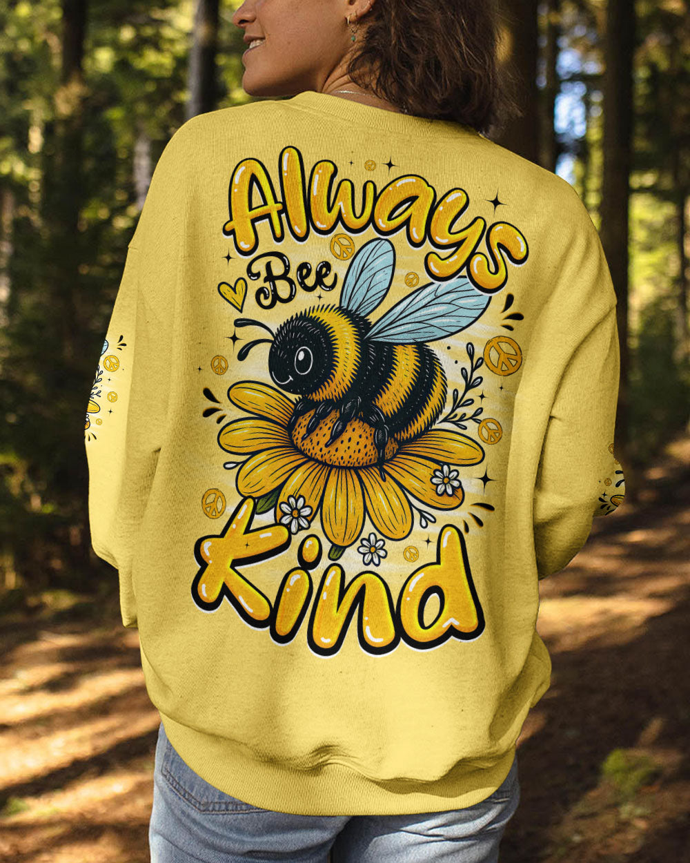 ALWAYS BEE KIND ALL OVER PRINT - TYQY1607253