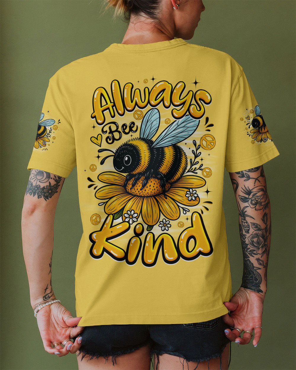 ALWAYS BEE KIND ALL OVER PRINT - TYQY1607253