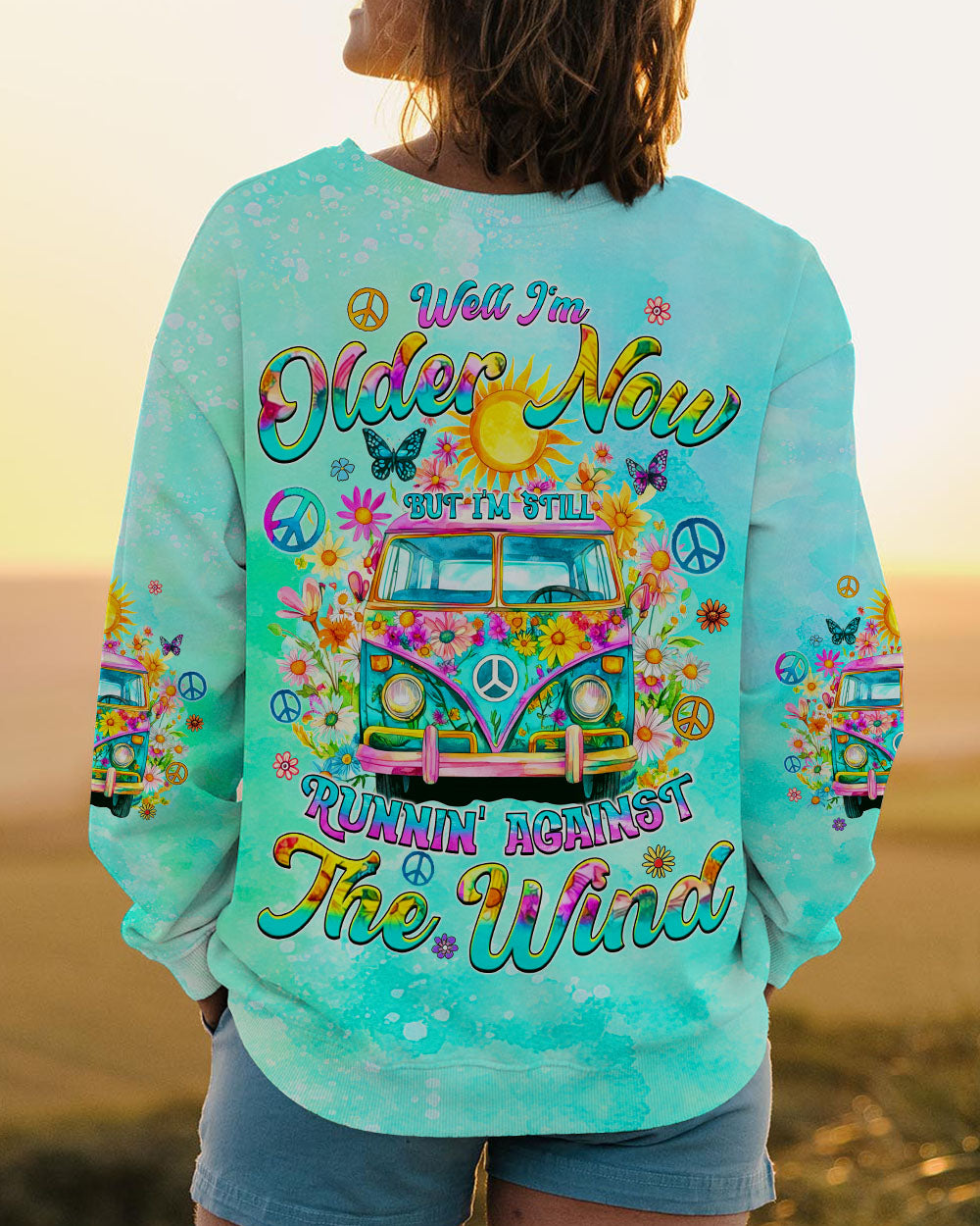 RUNNING AGAINST THE WIND ALL OVER PRINT - TYQY1608244
