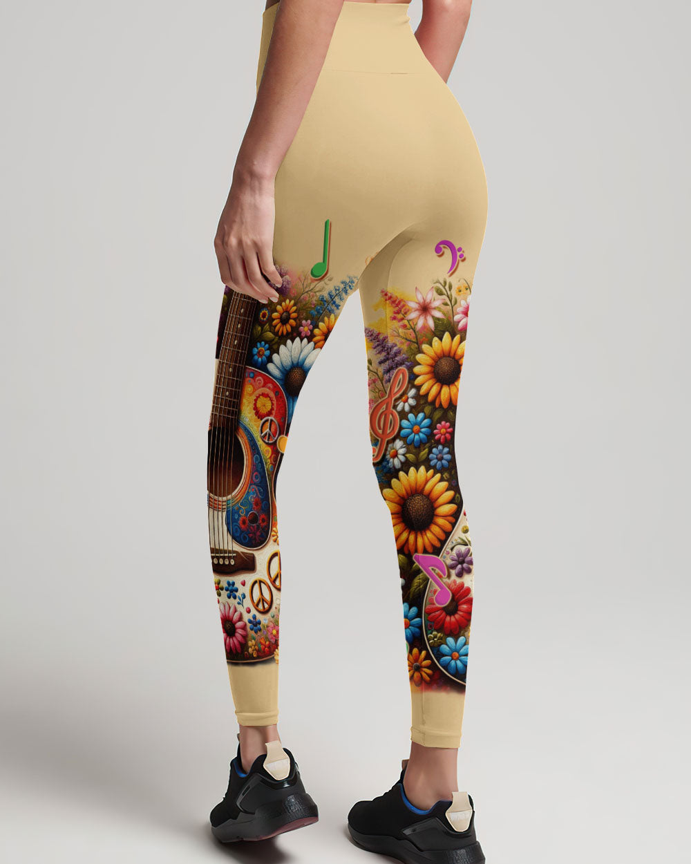 BLOOM EVERYWHERE GUITAR ALL OVER PRINT - TYQY1610233
