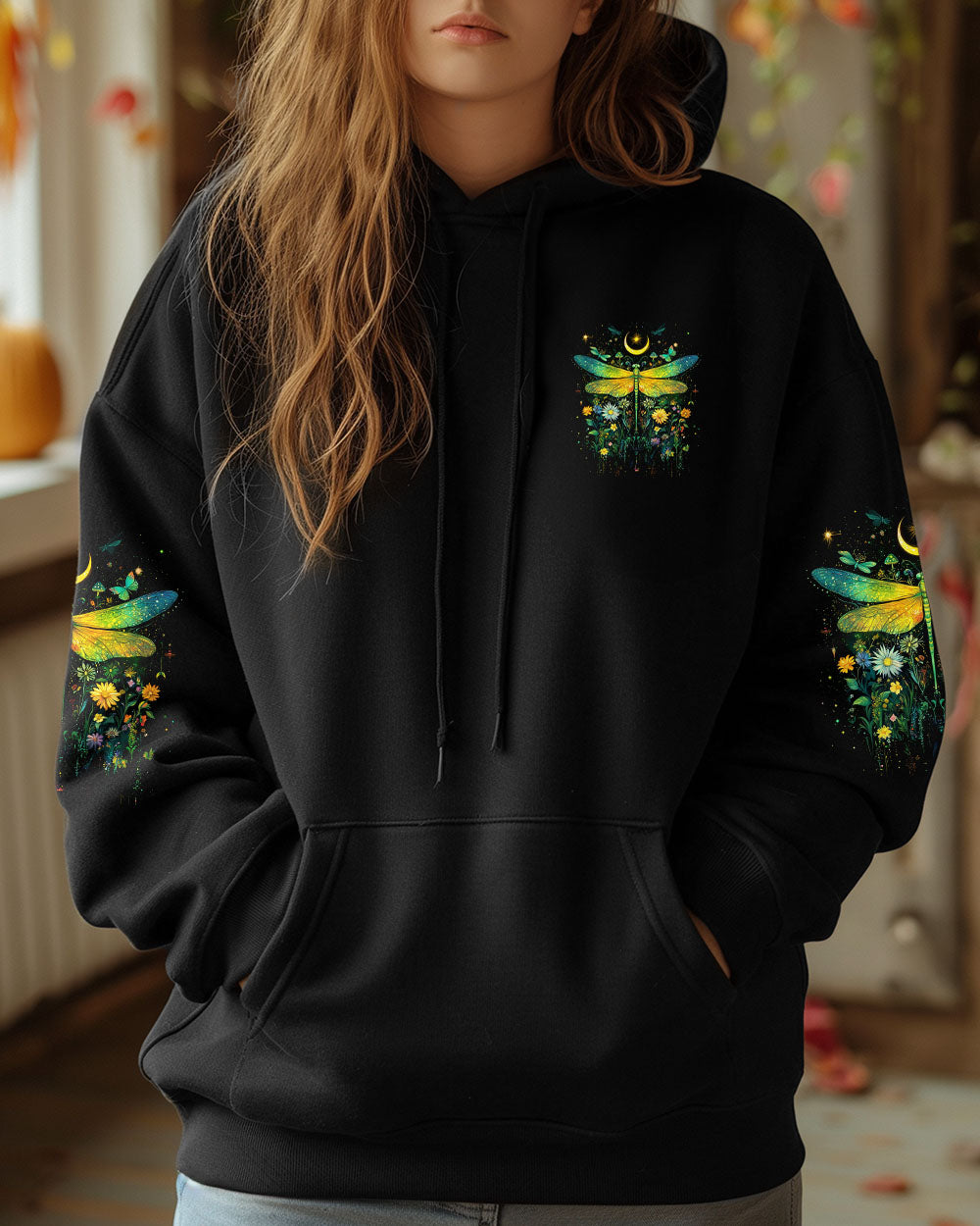 WHISPER WORDS OF WISDOM LET IT BE DRAGONFLY ALL OVER PRINT - TYQY1612244