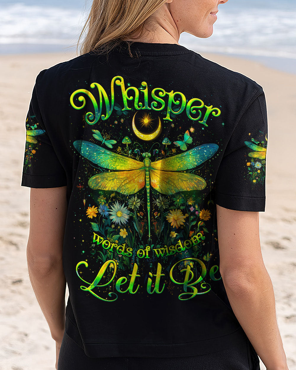 WHISPER WORDS OF WISDOM LET IT BE DRAGONFLY ALL OVER PRINT - TYQY1612244