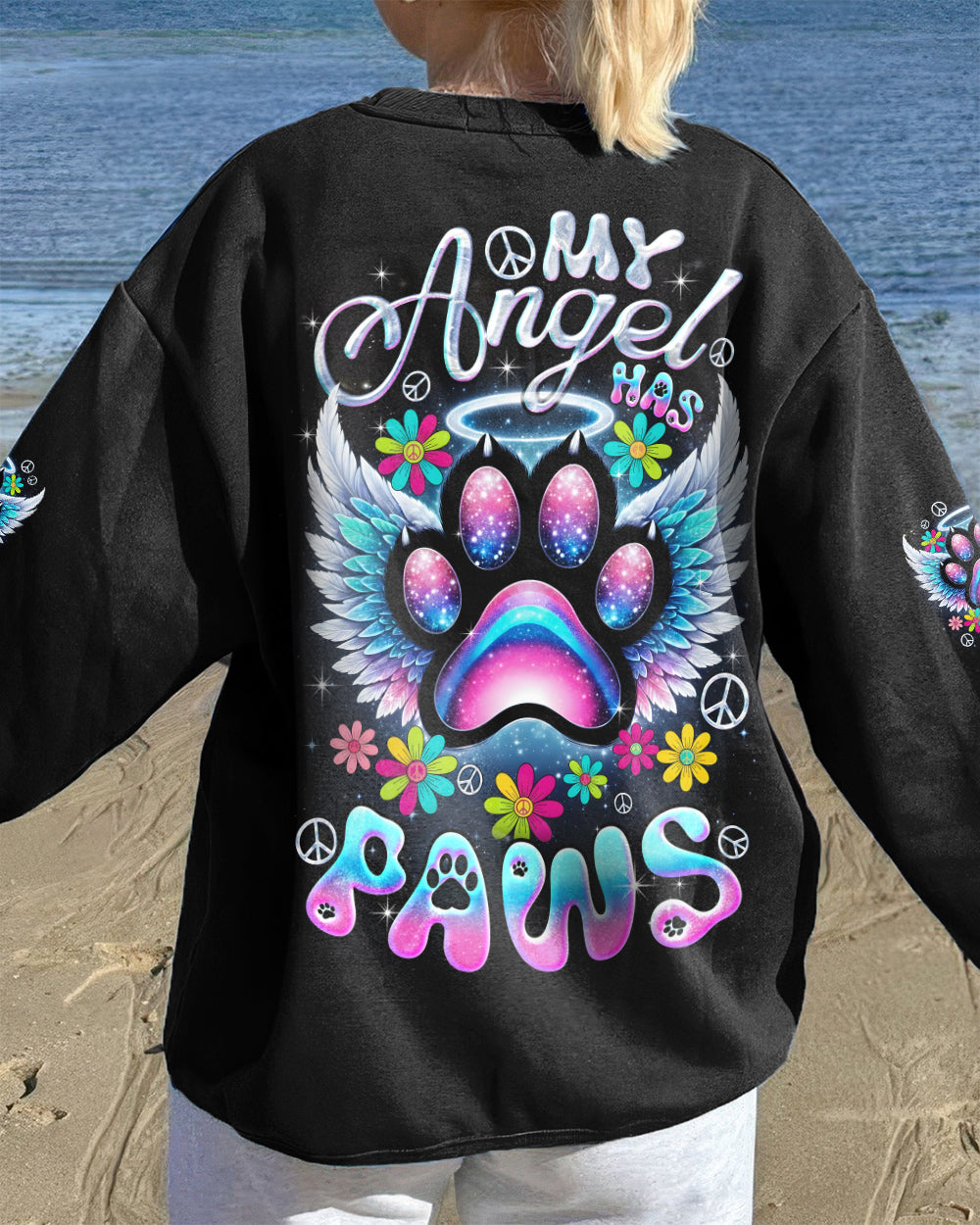 MY ANGEL HAS PAWS ALL OVER PRINT - TYQY1701261