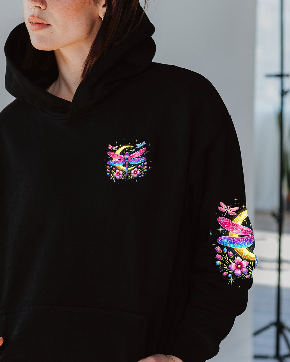 WHO COULD NOT BE HAPPY DRAGONFLY ALL OVER PRINT - TYQY1703253
