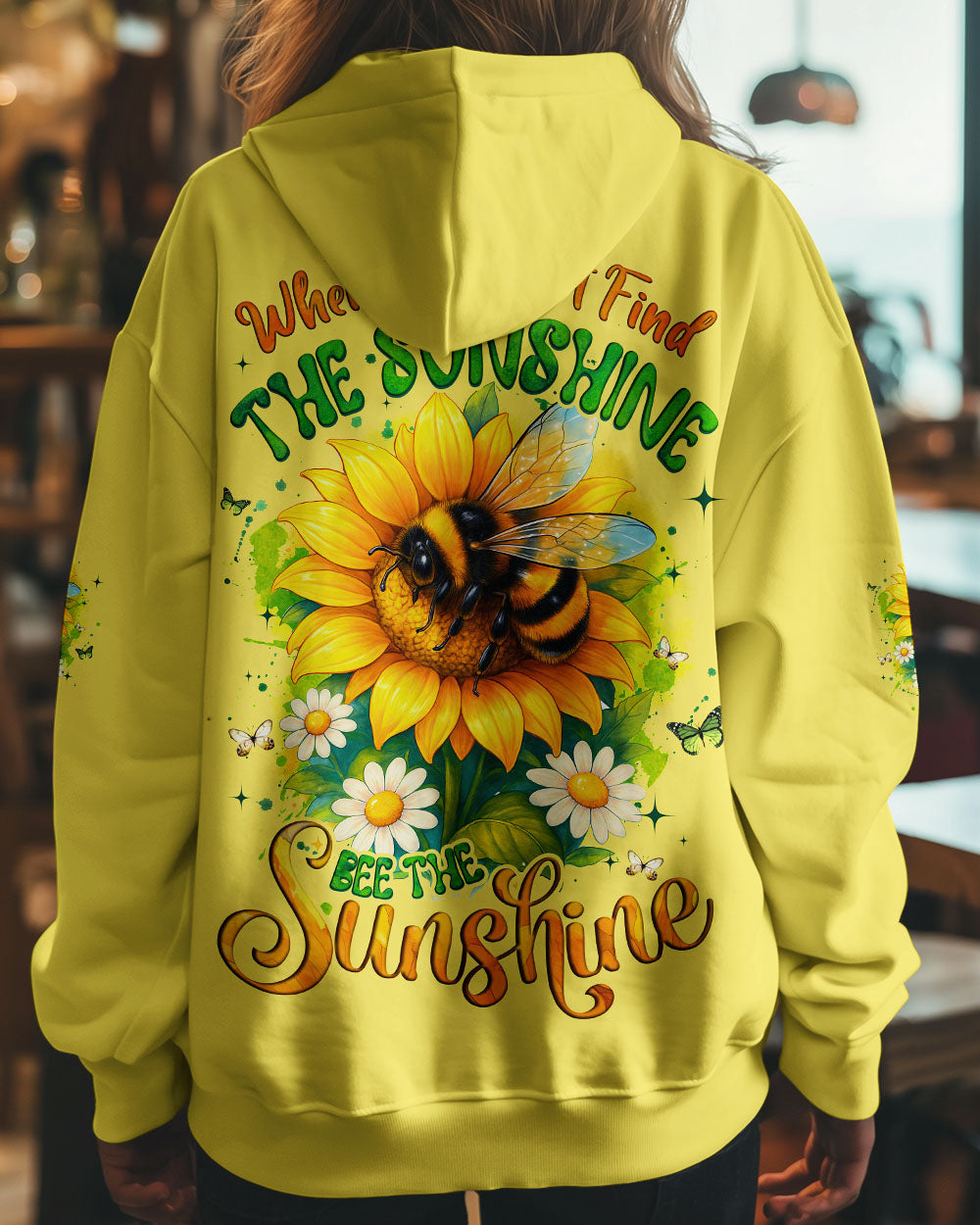BEE THE SUNSHINE ALL OVER PRINT - TYQY1706252
