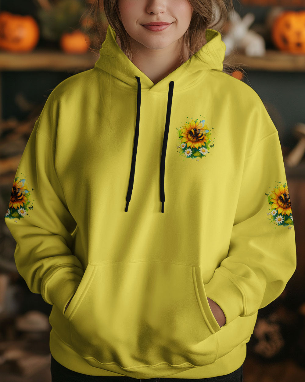BEE THE SUNSHINE ALL OVER PRINT - TYQY1706252