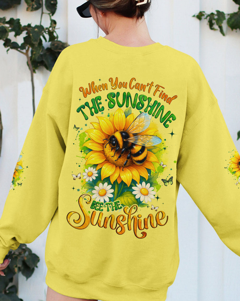 BEE THE SUNSHINE ALL OVER PRINT - TYQY1706252