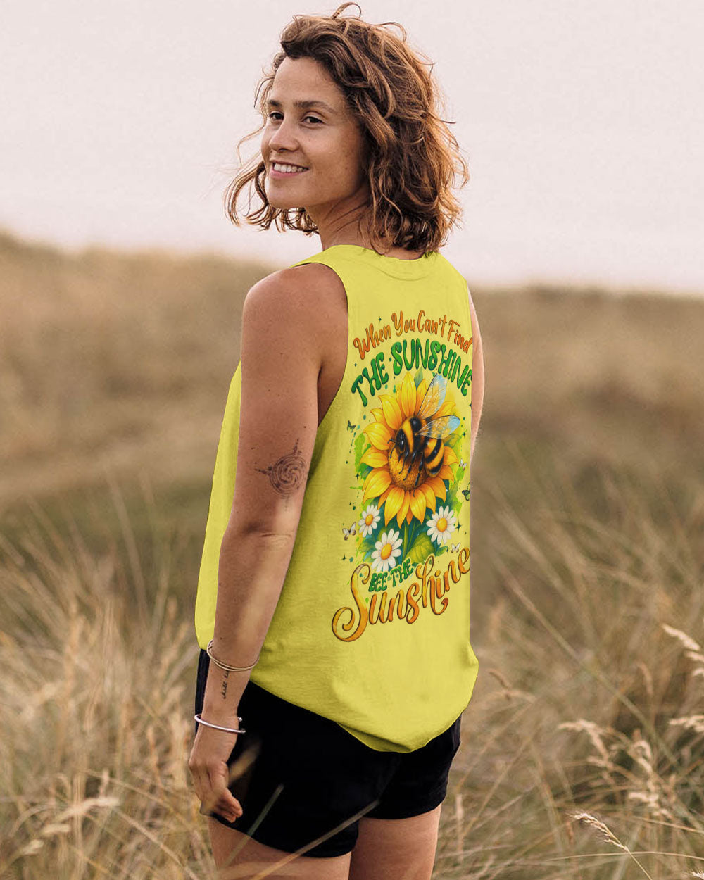BEE THE SUNSHINE ALL OVER PRINT - TYQY1706252