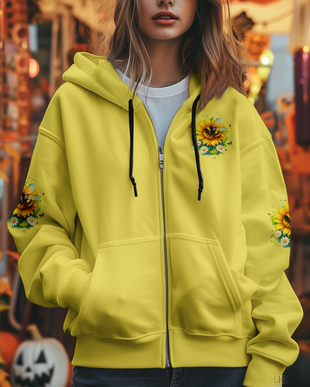 BEE THE SUNSHINE ALL OVER PRINT - TYQY1706252
