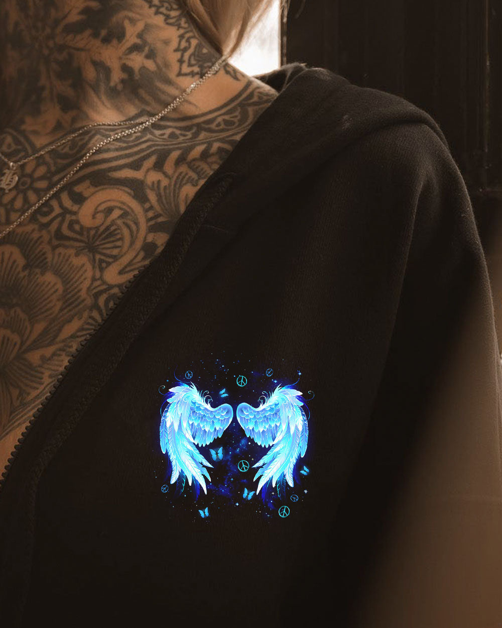 I BELIEVE THERE ARE ANGELS AMONG US WINGS  ALL OVER PRINT - TYQY1710251