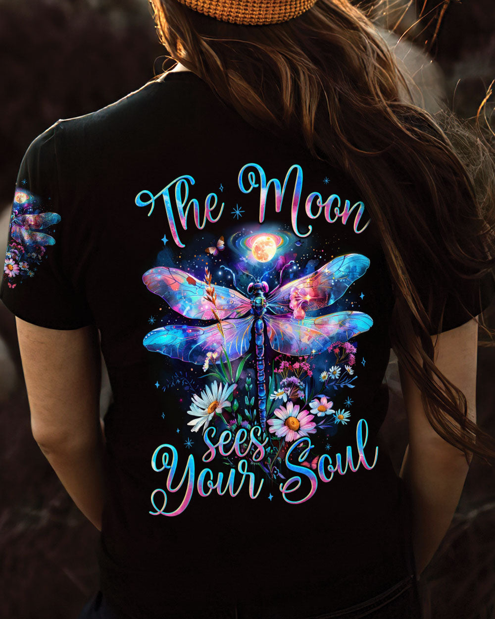 THE MOON SEES YOUR SOUL DRAGONFLY ALL OVER PRINT - TYQY1803242