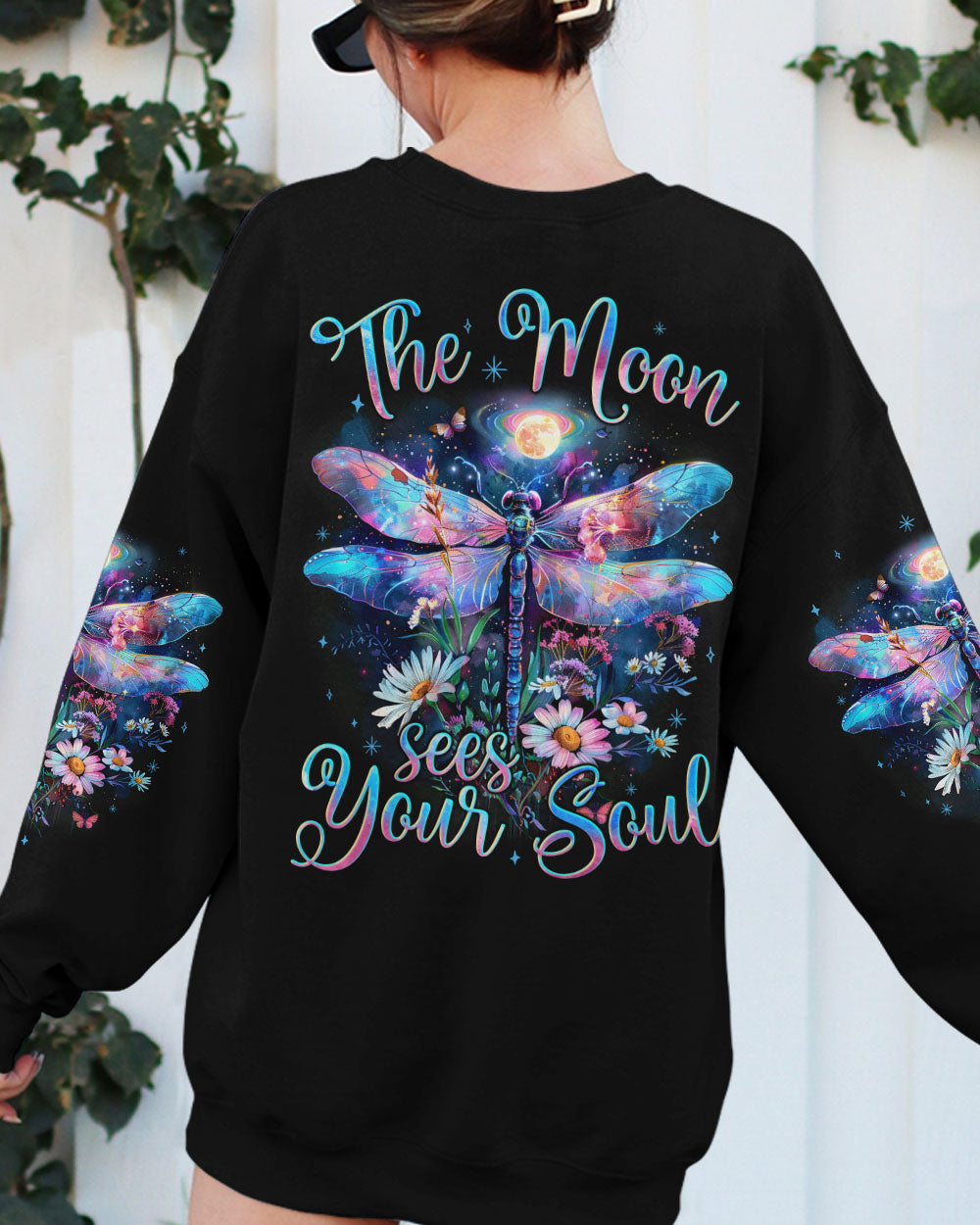 THE MOON SEES YOUR SOUL DRAGONFLY ALL OVER PRINT - TYQY1803242