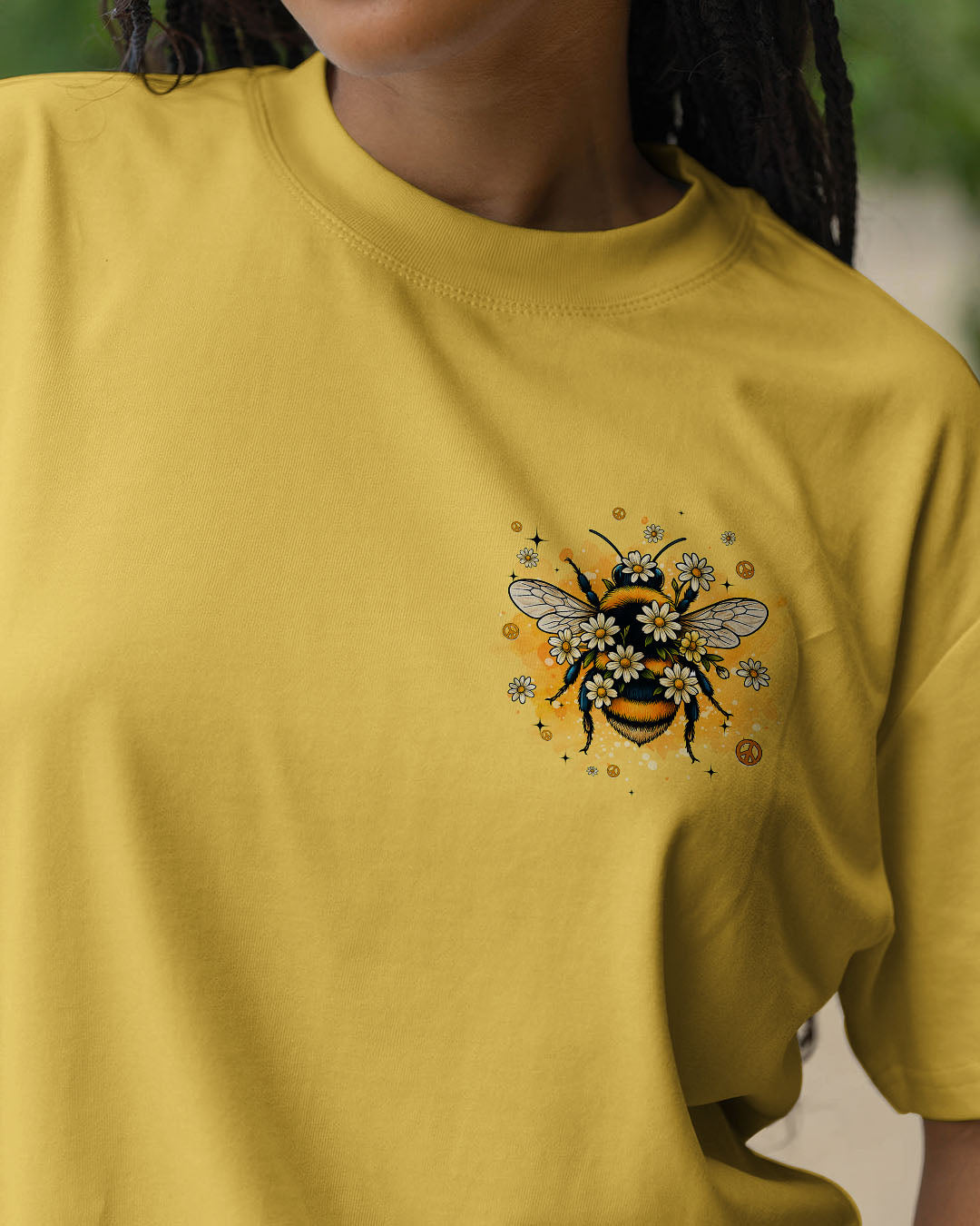 BEE TRUE TO YOURSELF ALL OVER PRINT - TYQY1806258