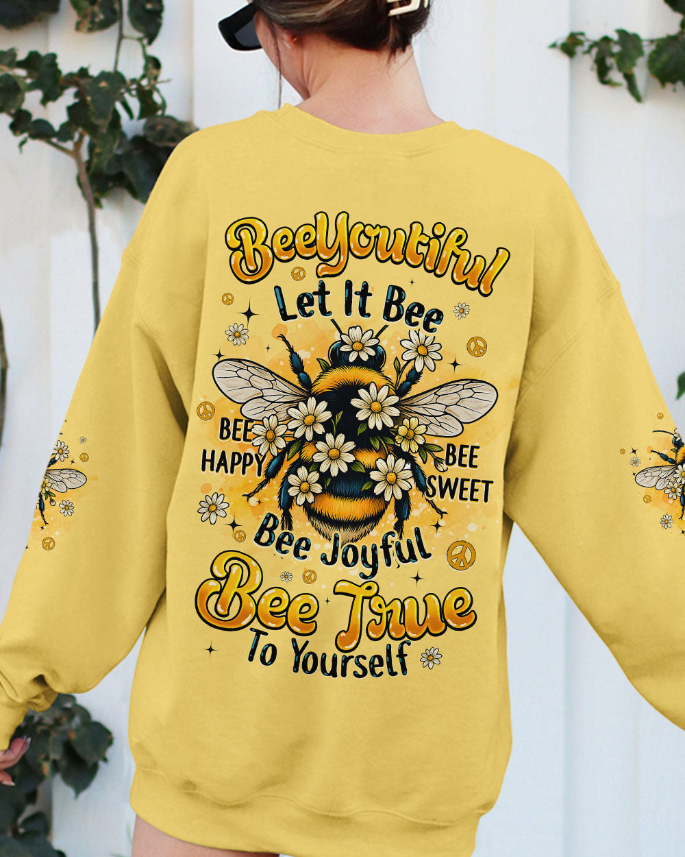 BEE TRUE TO YOURSELF ALL OVER PRINT - TYQY1806258