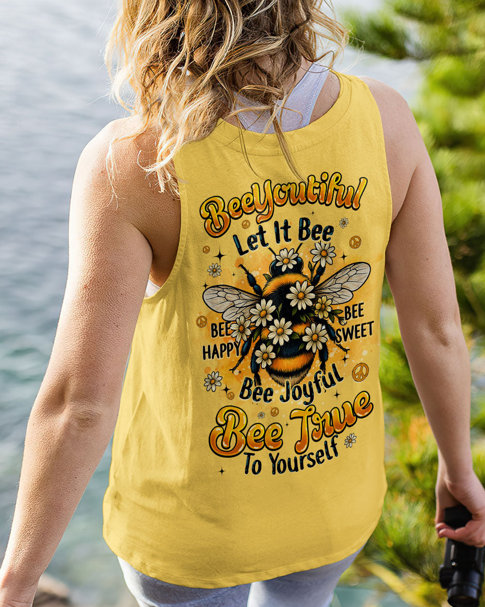 BEE TRUE TO YOURSELF ALL OVER PRINT - TYQY1806258