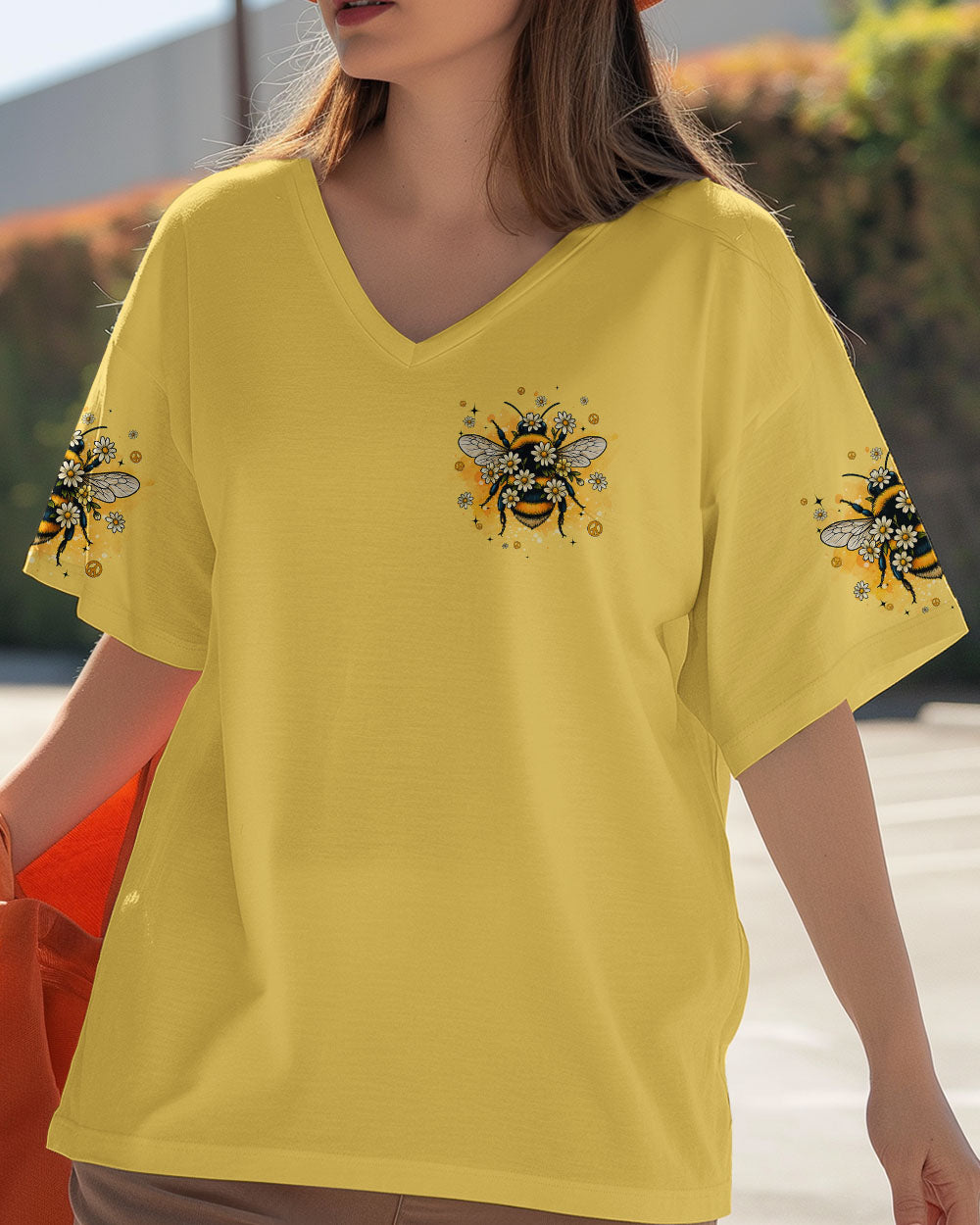 BEE TRUE TO YOURSELF ALL OVER PRINT - TYQY1806258