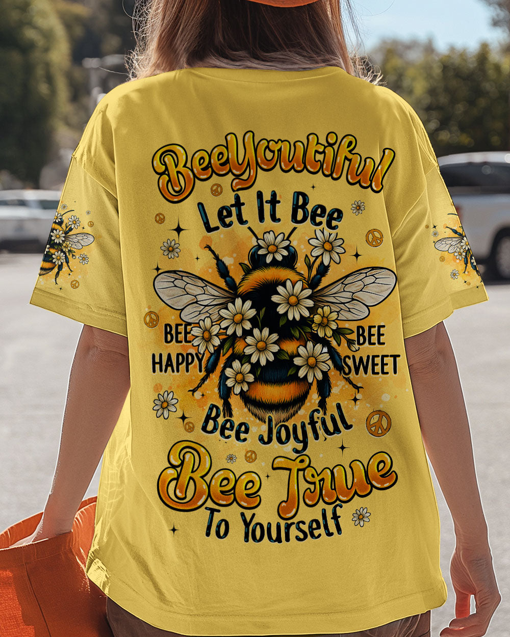 BEE TRUE TO YOURSELF ALL OVER PRINT - TYQY1806258