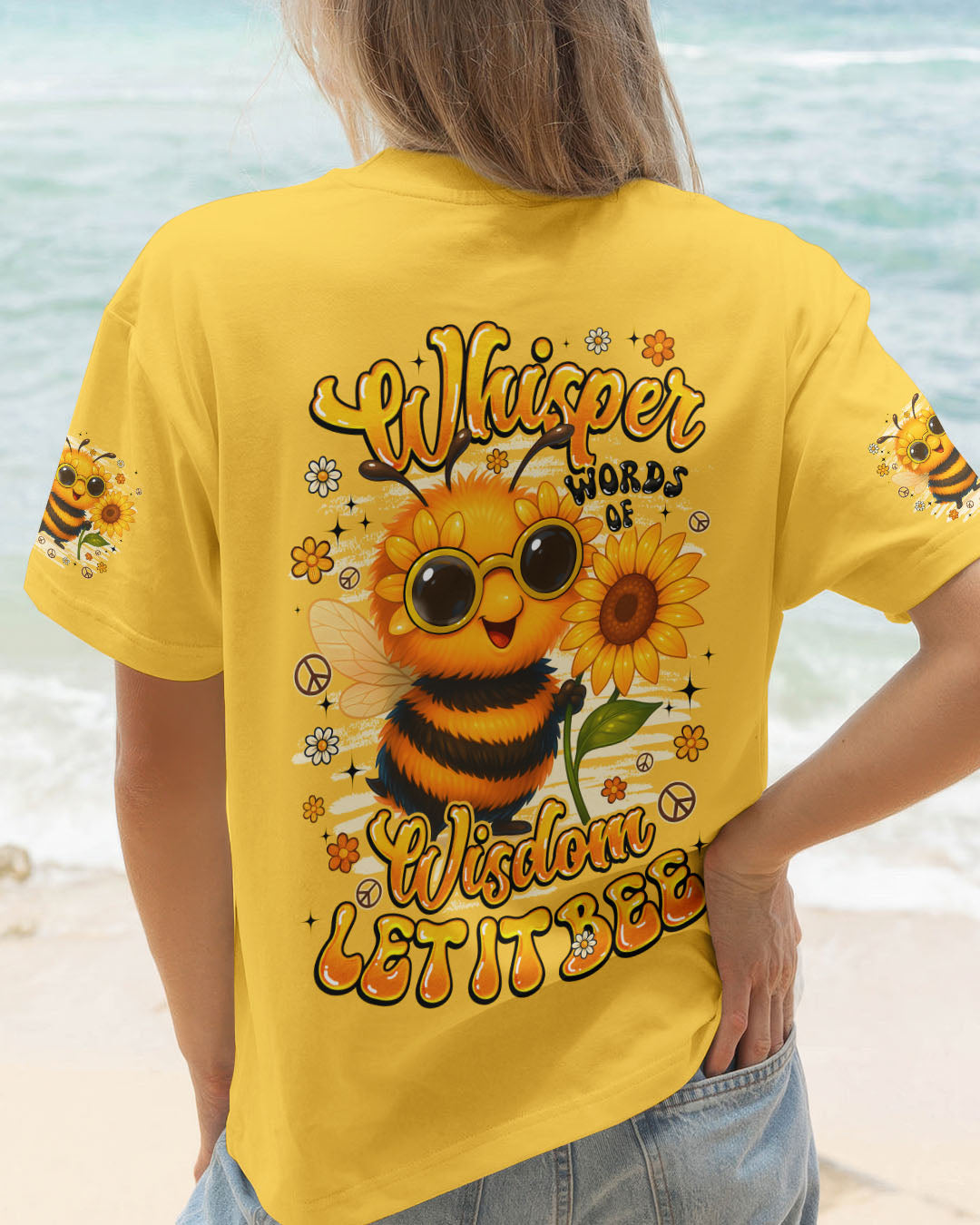 WHISPER WORDS OF WISDOM LET IT BEE ALL OVER PRINT - TYQY1807252