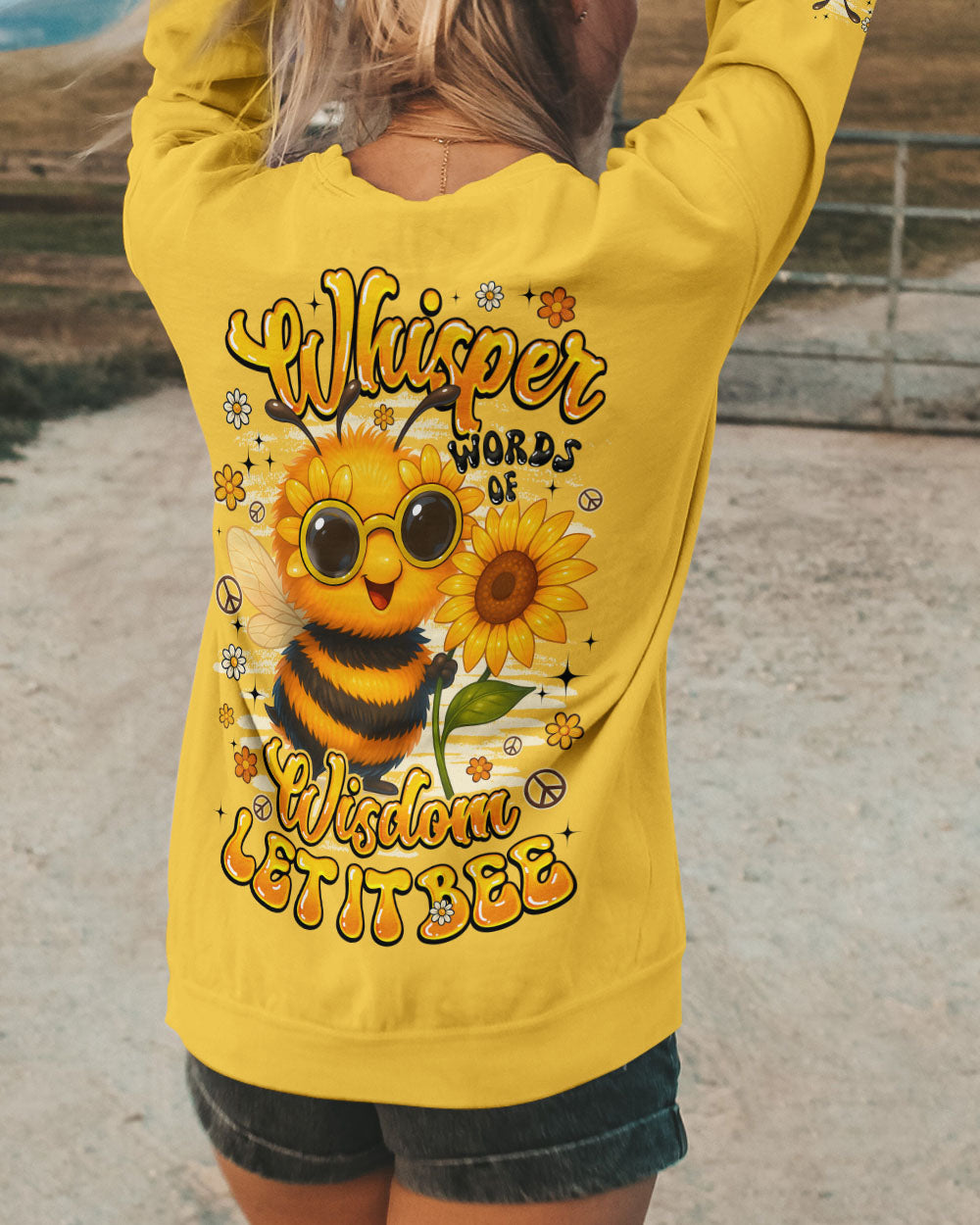 WHISPER WORDS OF WISDOM LET IT BEE ALL OVER PRINT - TYQY1807252