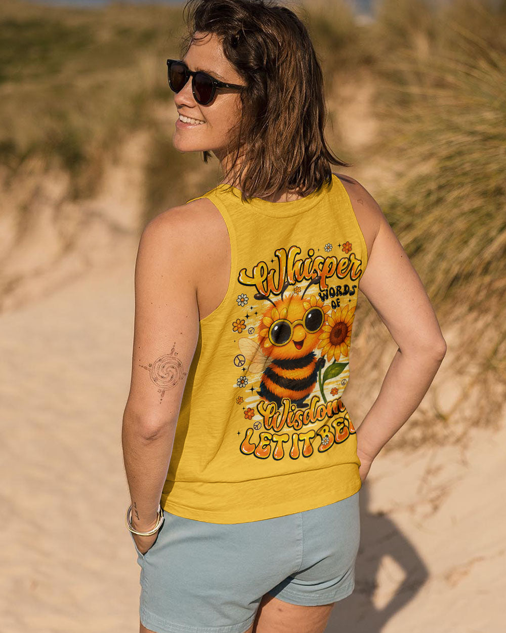 WHISPER WORDS OF WISDOM LET IT BEE ALL OVER PRINT - TYQY1807252
