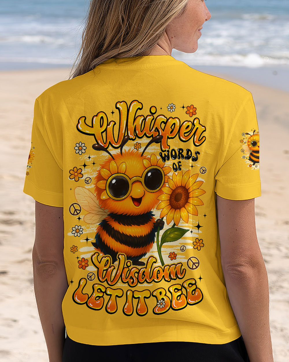 WHISPER WORDS OF WISDOM LET IT BEE ALL OVER PRINT - TYQY1807252