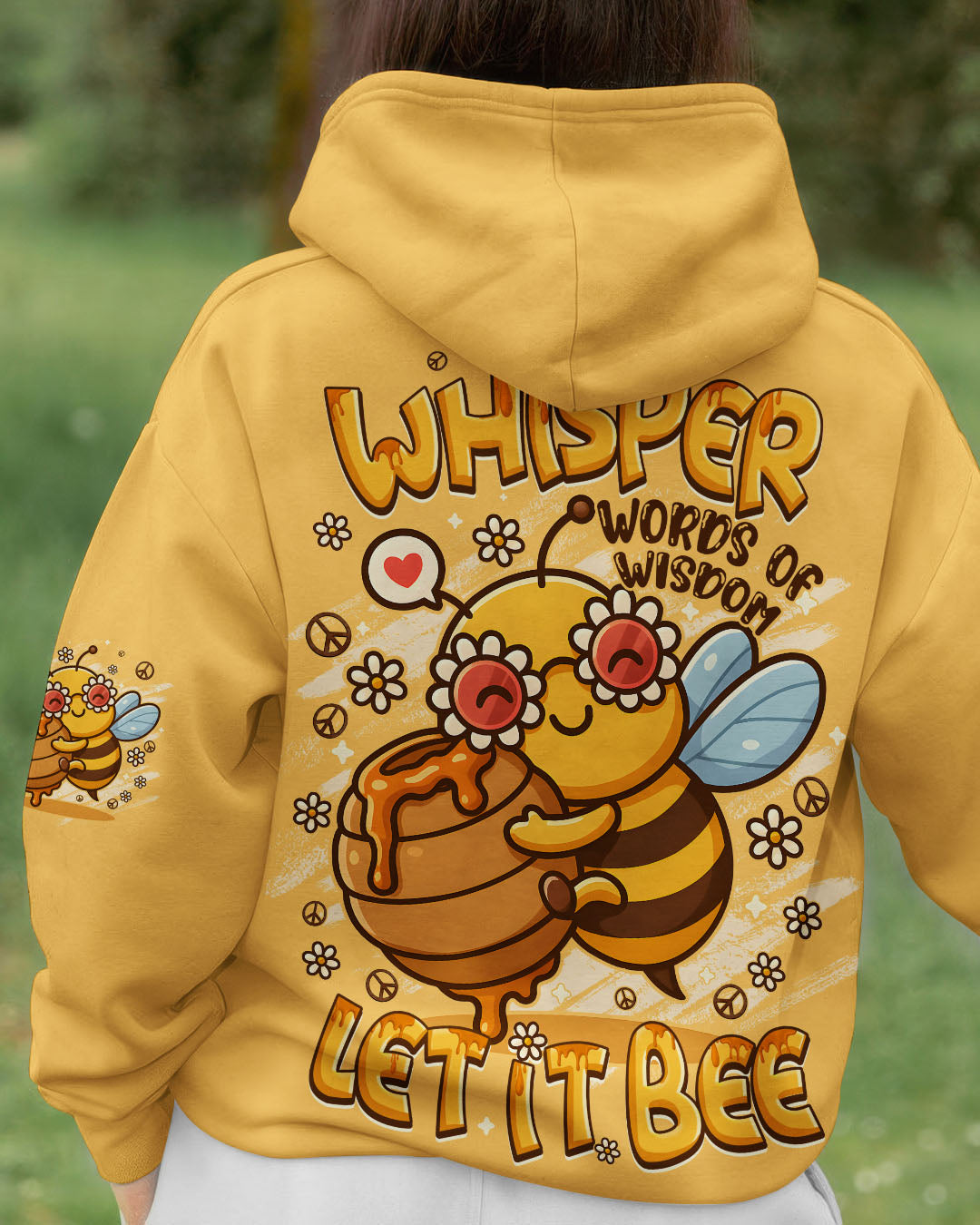 WHISPER WORDS OF WISDOM LET IT BEE ALL OVER PRINT -TYQY1808254