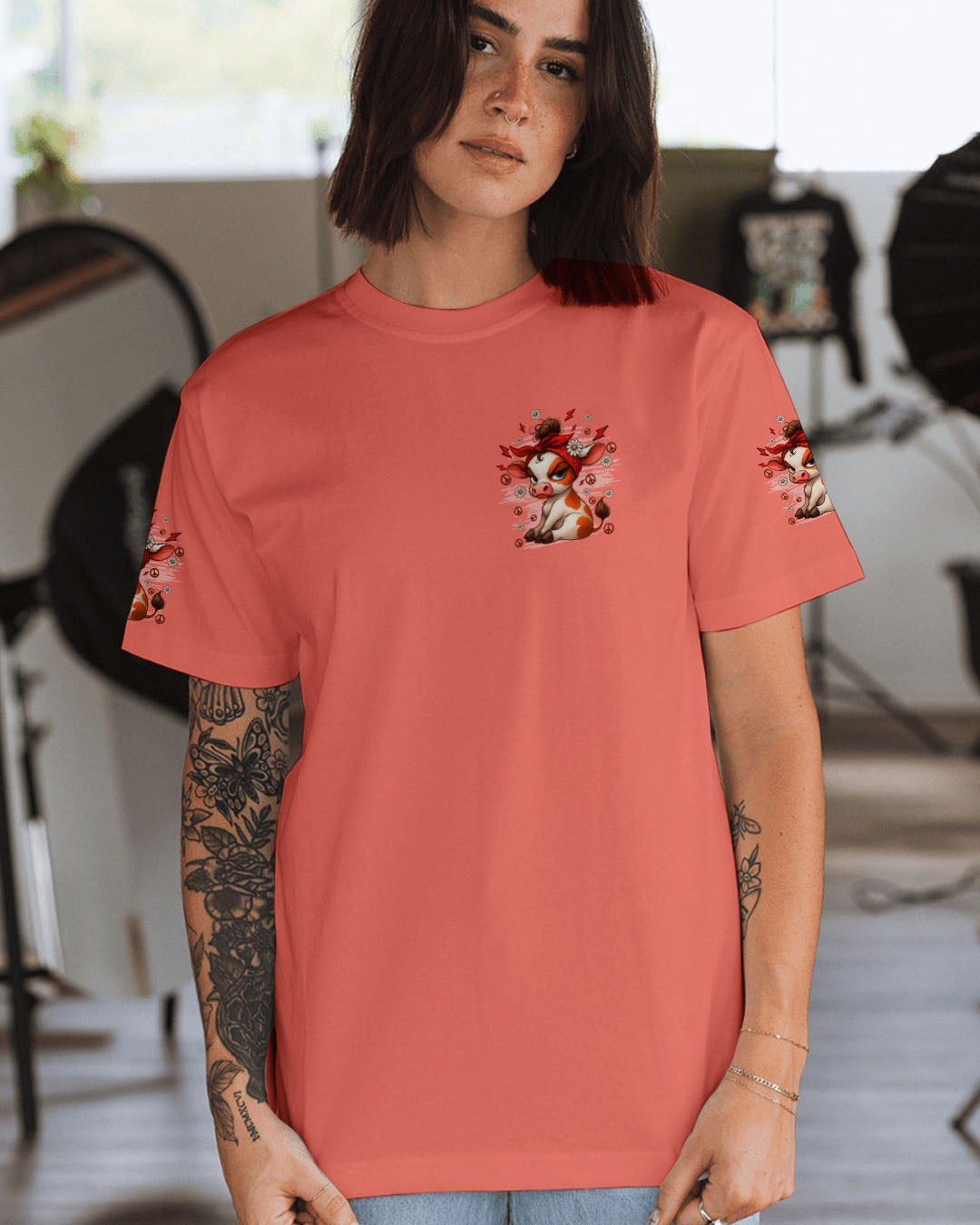 I'M GRUMPY COW ALL OVER PRINT - TYQY1809252