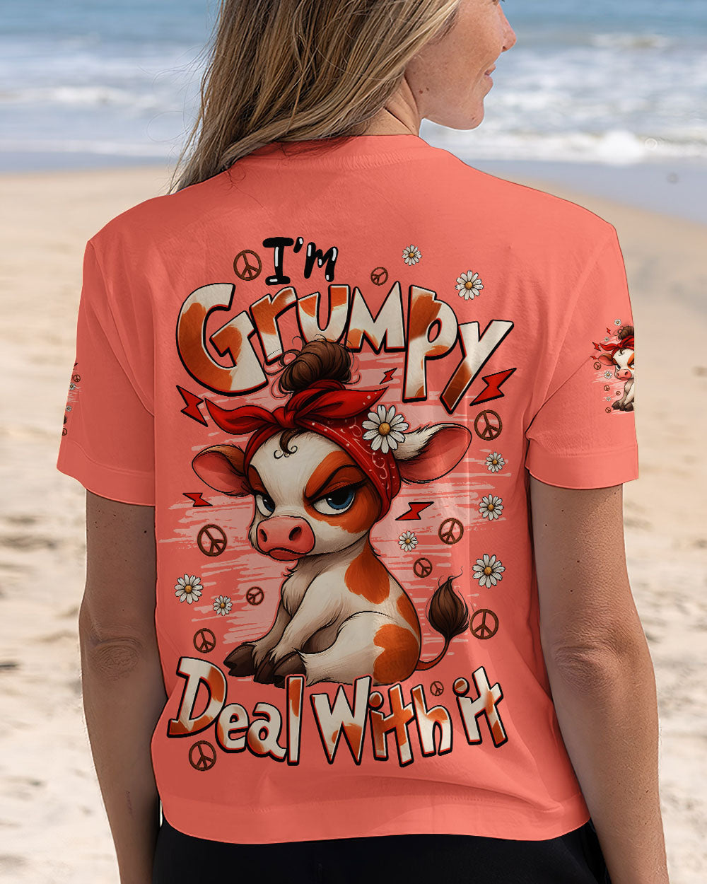 I'M GRUMPY COW ALL OVER PRINT - TYQY1809252