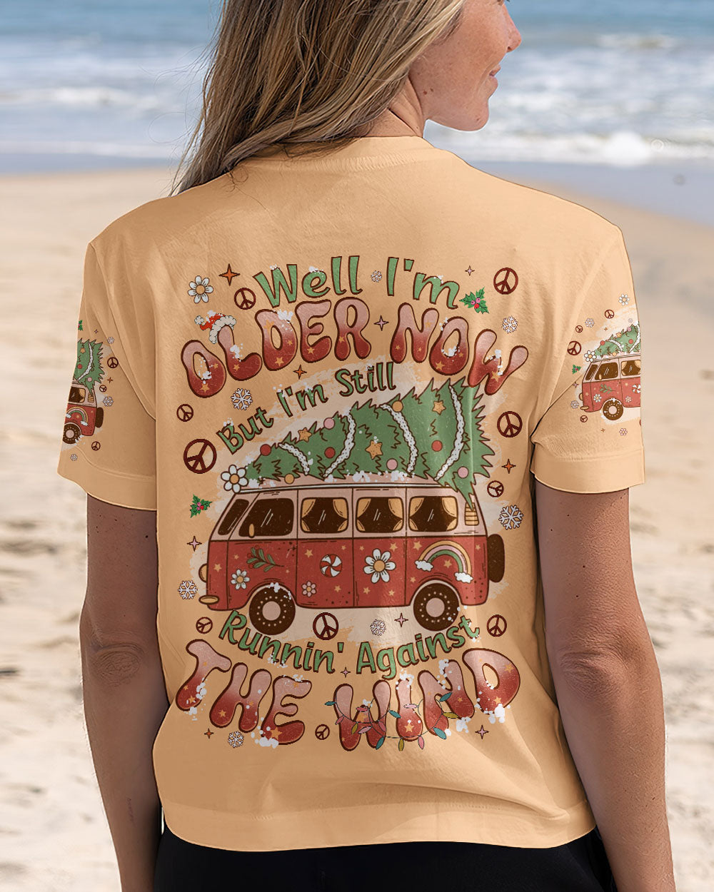 RUNNING AGAINST THE WIND CHRISTMAS ALL OVER PRINT - TYQY1810244