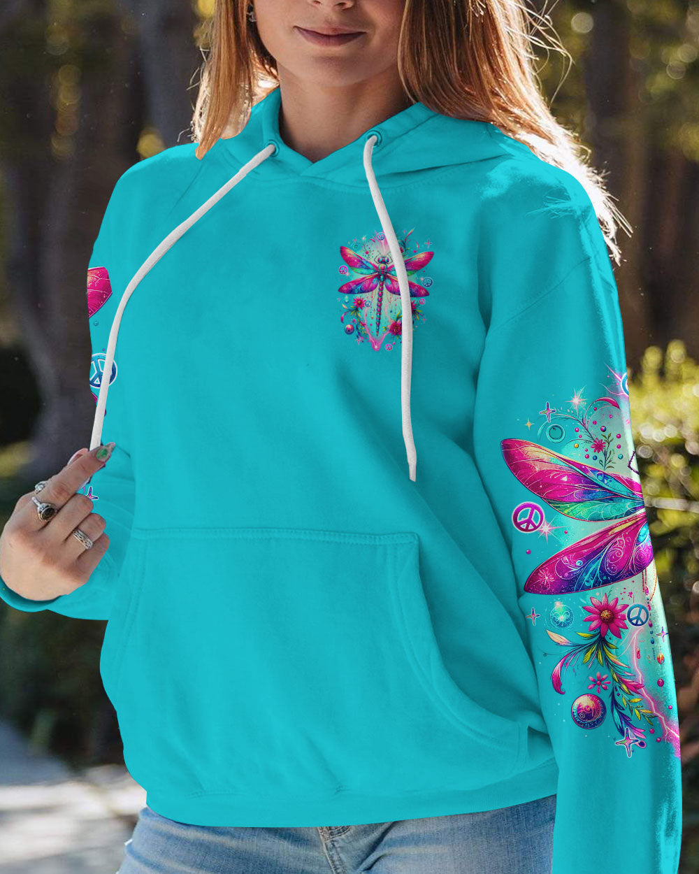 BE YOU THE WORLD WILL ADJUST DRAGONGLY ALL OVER PRINT - TYQY1812232