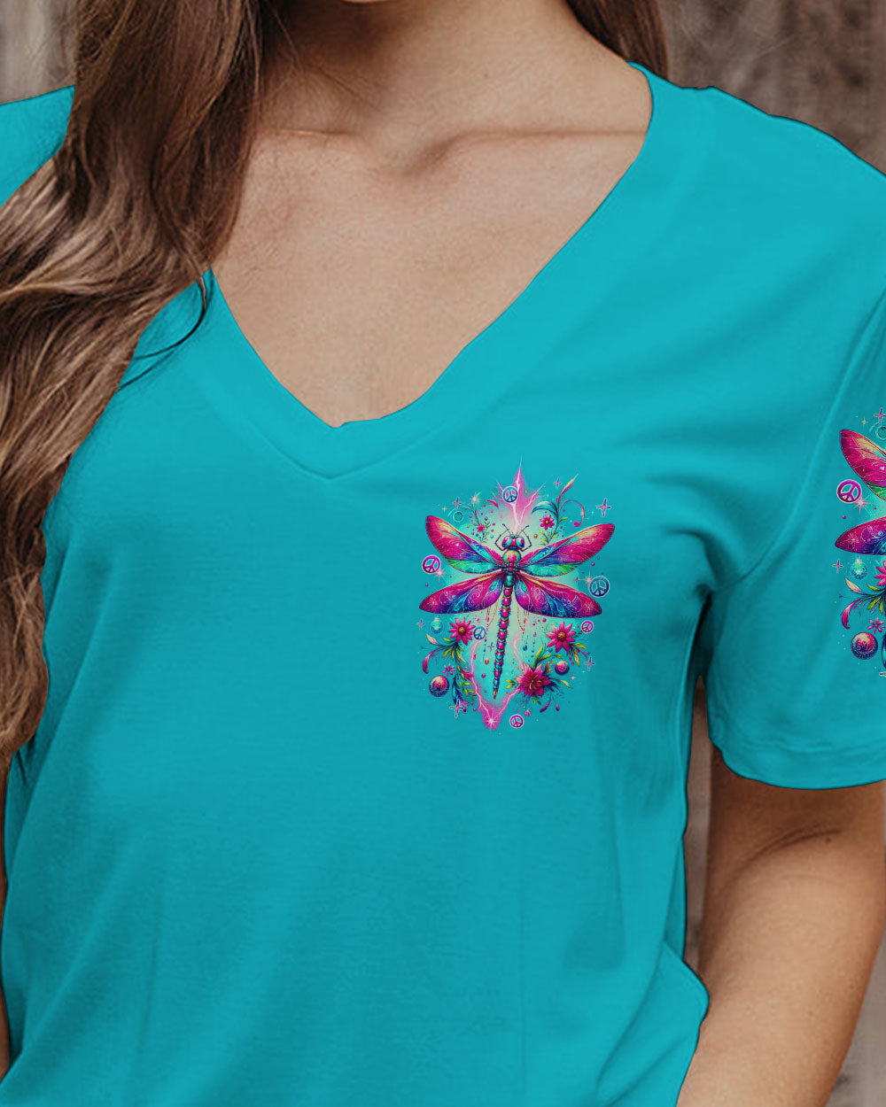 BE YOU THE WORLD WILL ADJUST DRAGONGLY ALL OVER PRINT - TYQY1812232