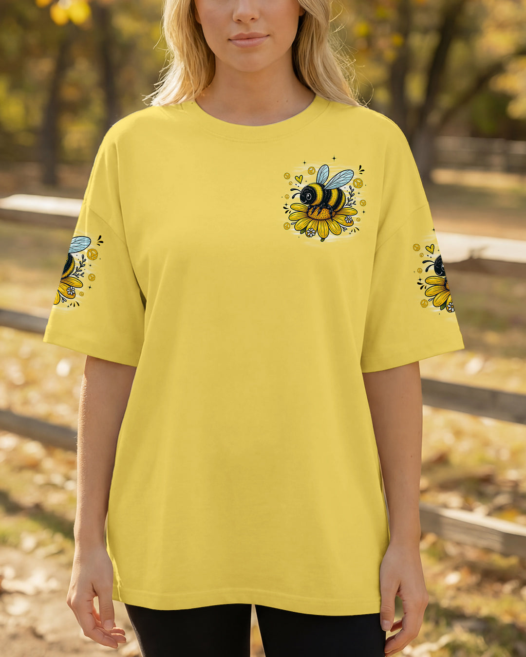 BEE YOU BEE HUMBLE ALL OVER PRINT - TYQY1901262
