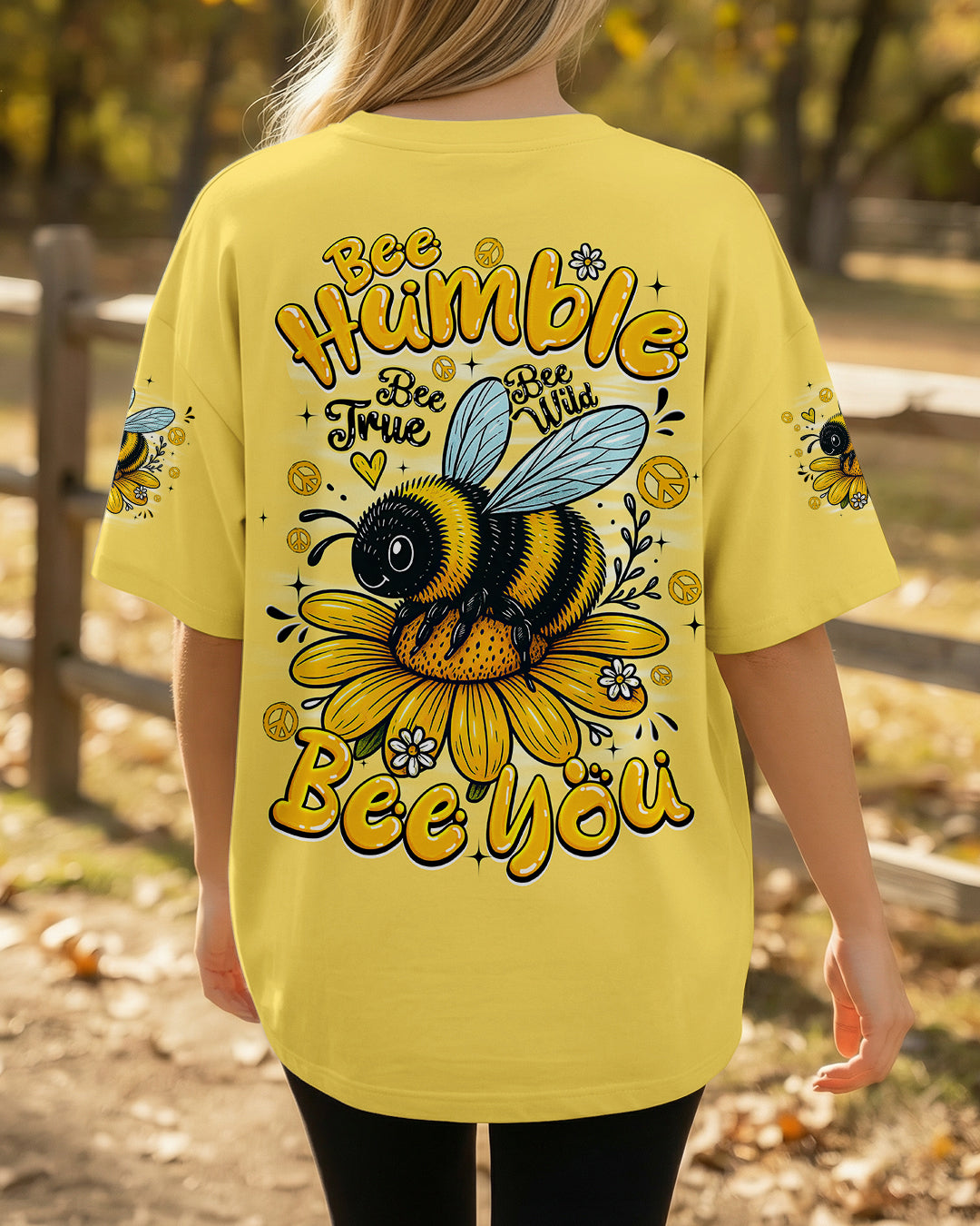 BEE YOU BEE HUMBLE ALL OVER PRINT - TYQY1901262