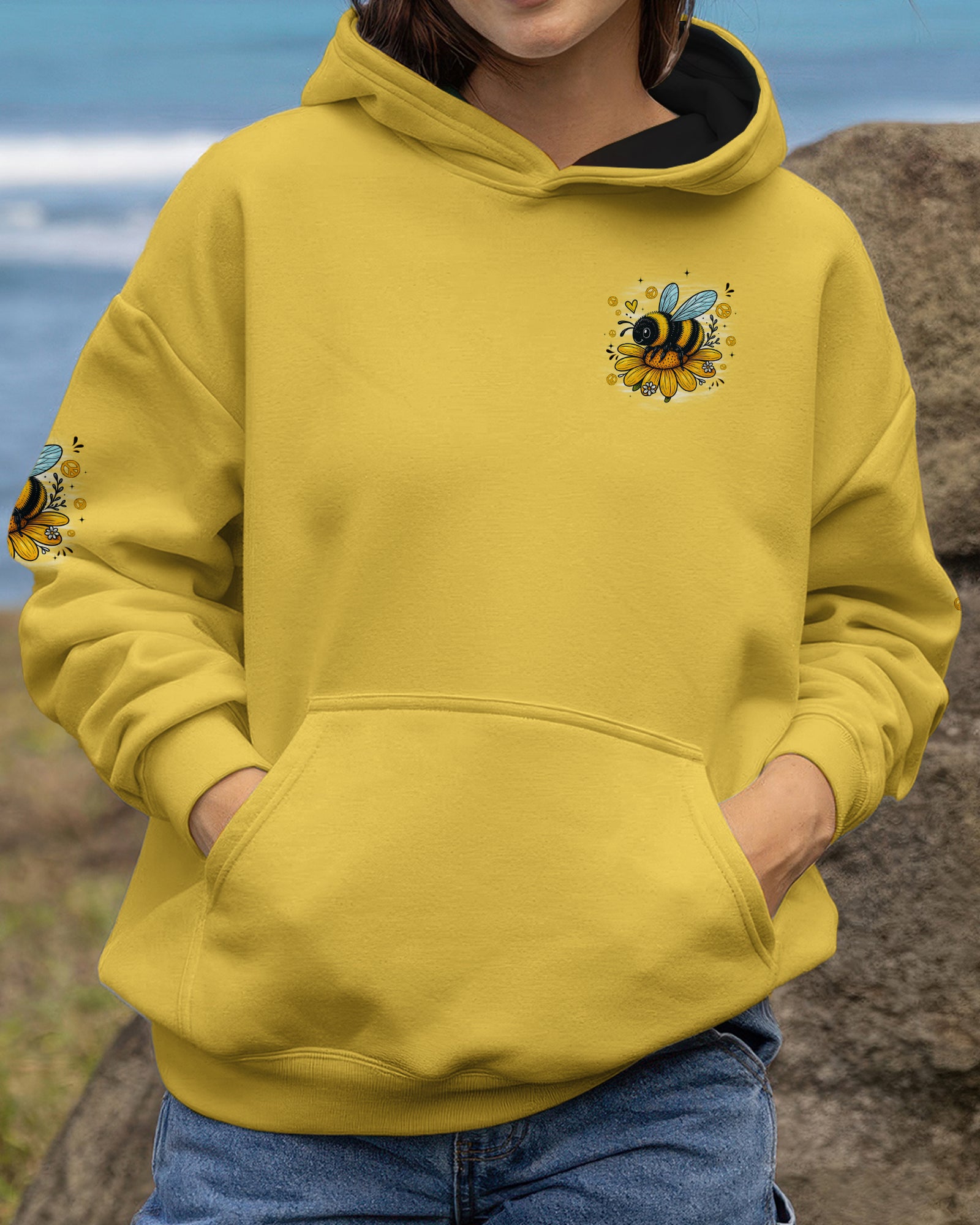 BEE YOU BEE HUMBLE ALL OVER PRINT - TYQY1901262