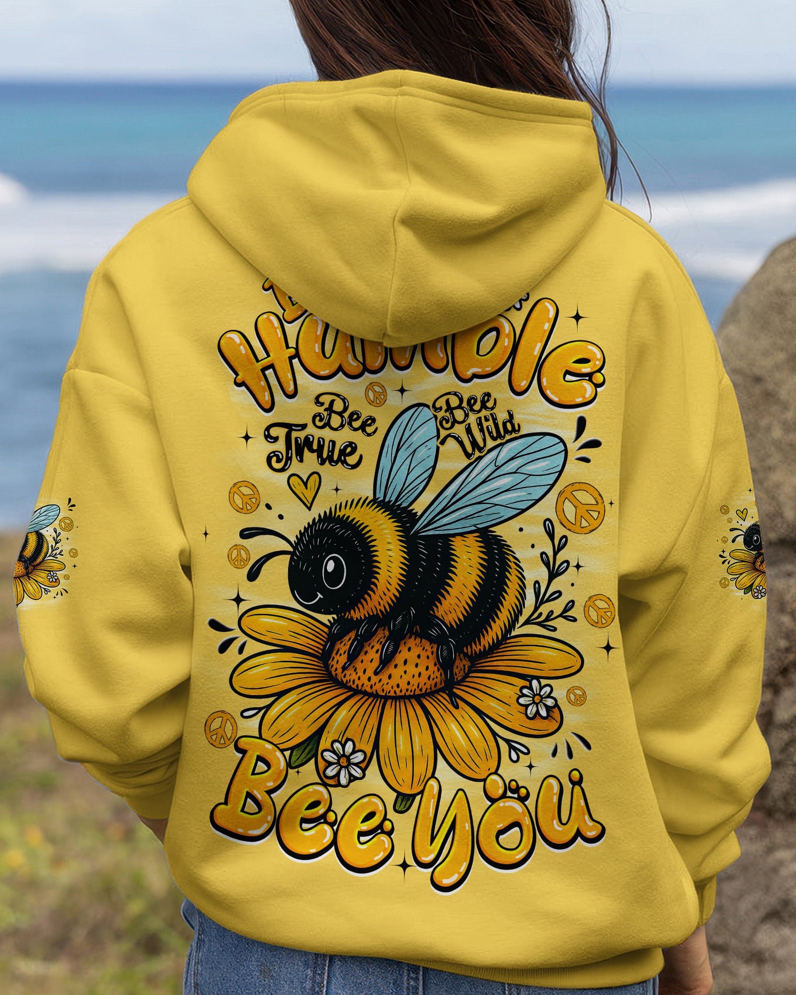 BEE YOU BEE HUMBLE ALL OVER PRINT - TYQY1901262
