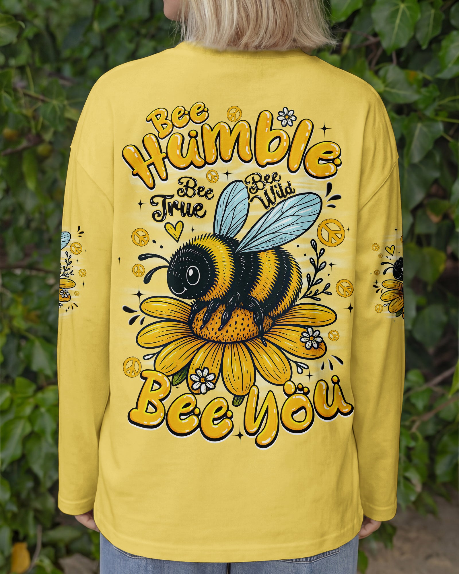 BEE YOU BEE HUMBLE ALL OVER PRINT - TYQY1901262