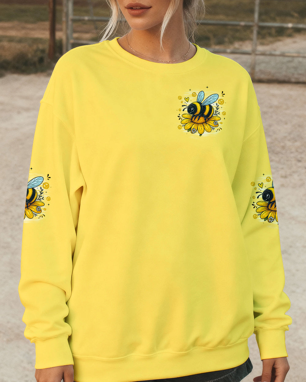 BEE YOU BEE HUMBLE ALL OVER PRINT - TYQY1901262