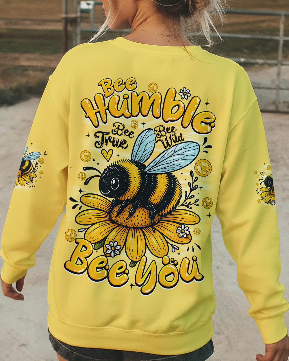 BEE YOU BEE HUMBLE ALL OVER PRINT - TYQY1901262