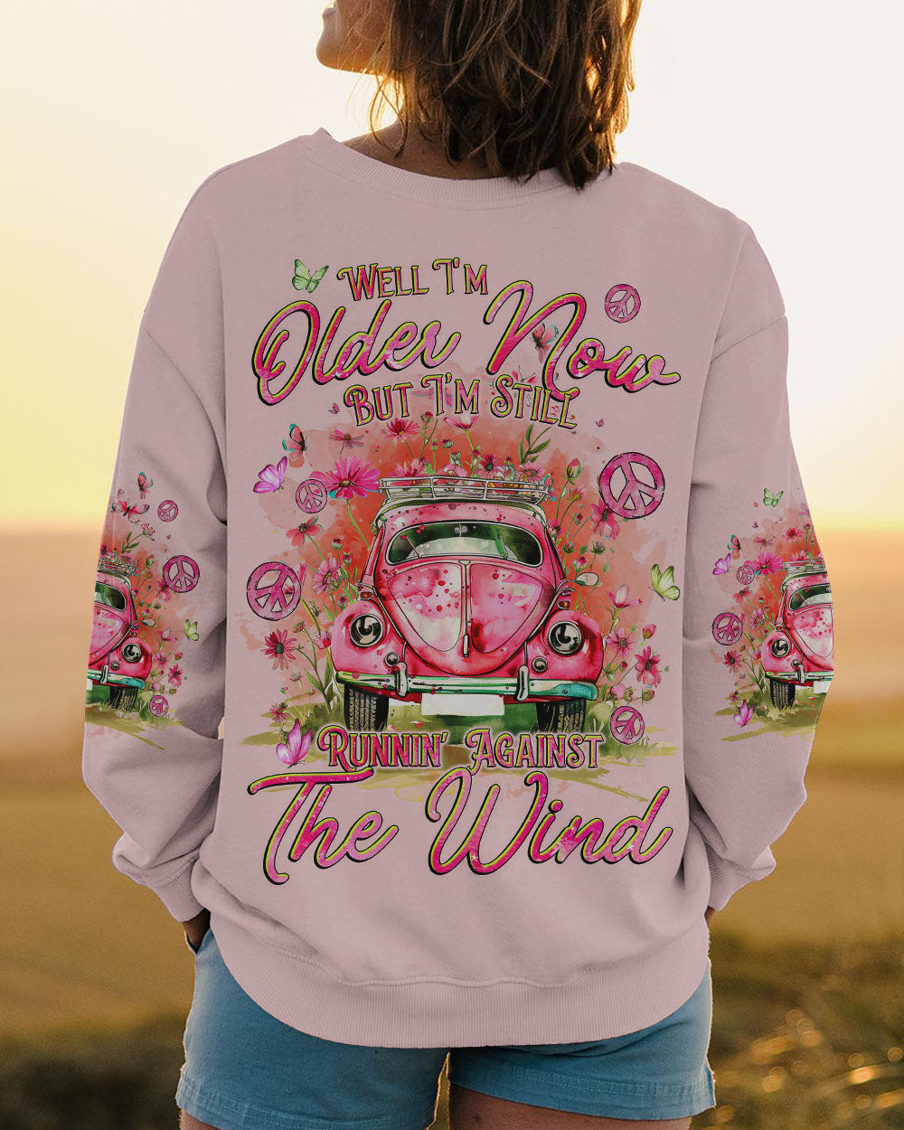 RUNNING AGAINST THE WIND ALL OVER PRINT - TYQY1902242