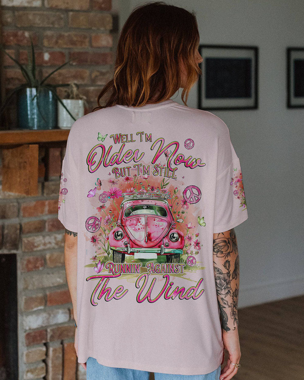 RUNNING AGAINST THE WIND ALL OVER PRINT - TYQY1902242