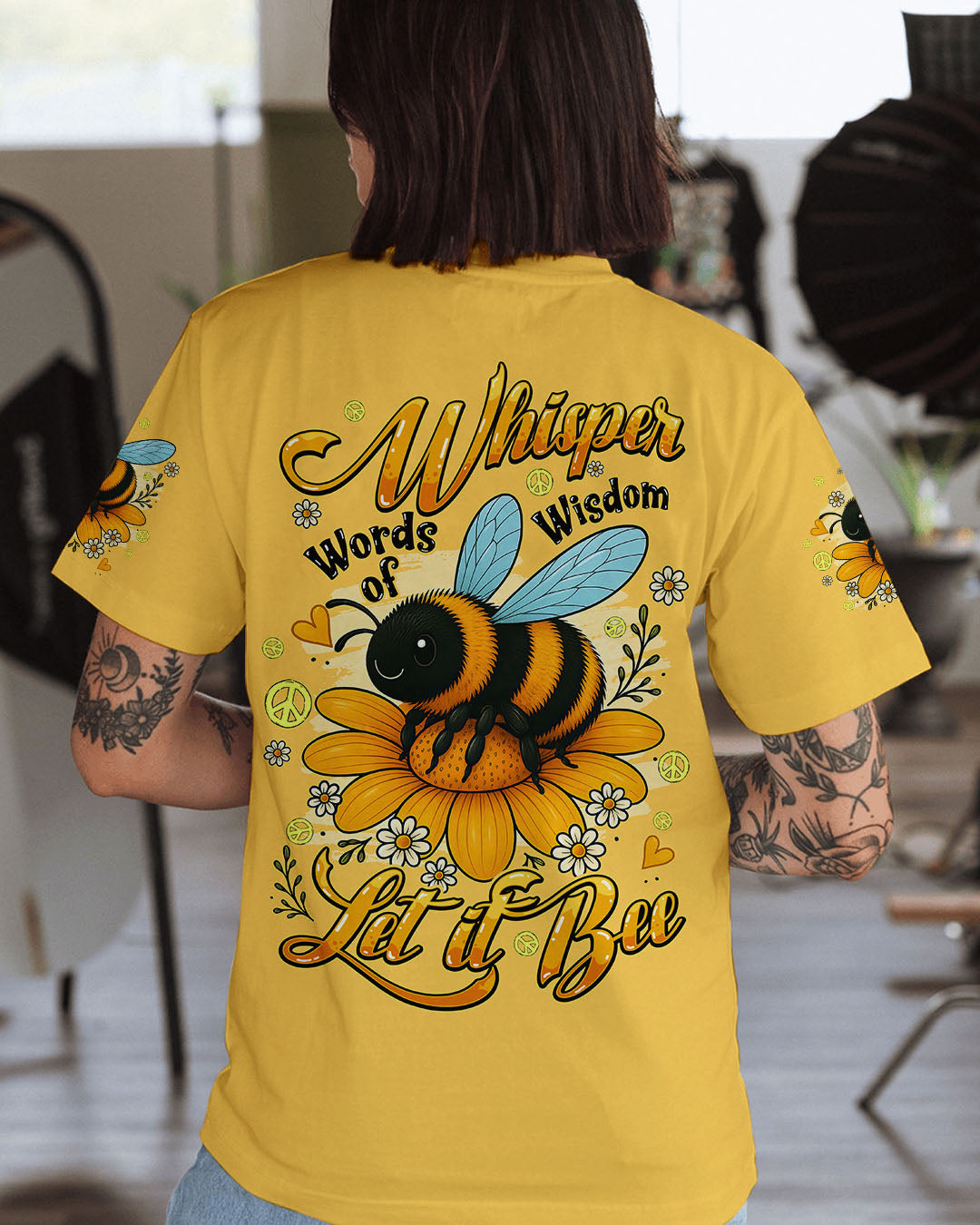 WHISPER WORDS OF WISDOM LET IT BEE ALL OVER PRINT - TYQY1906252