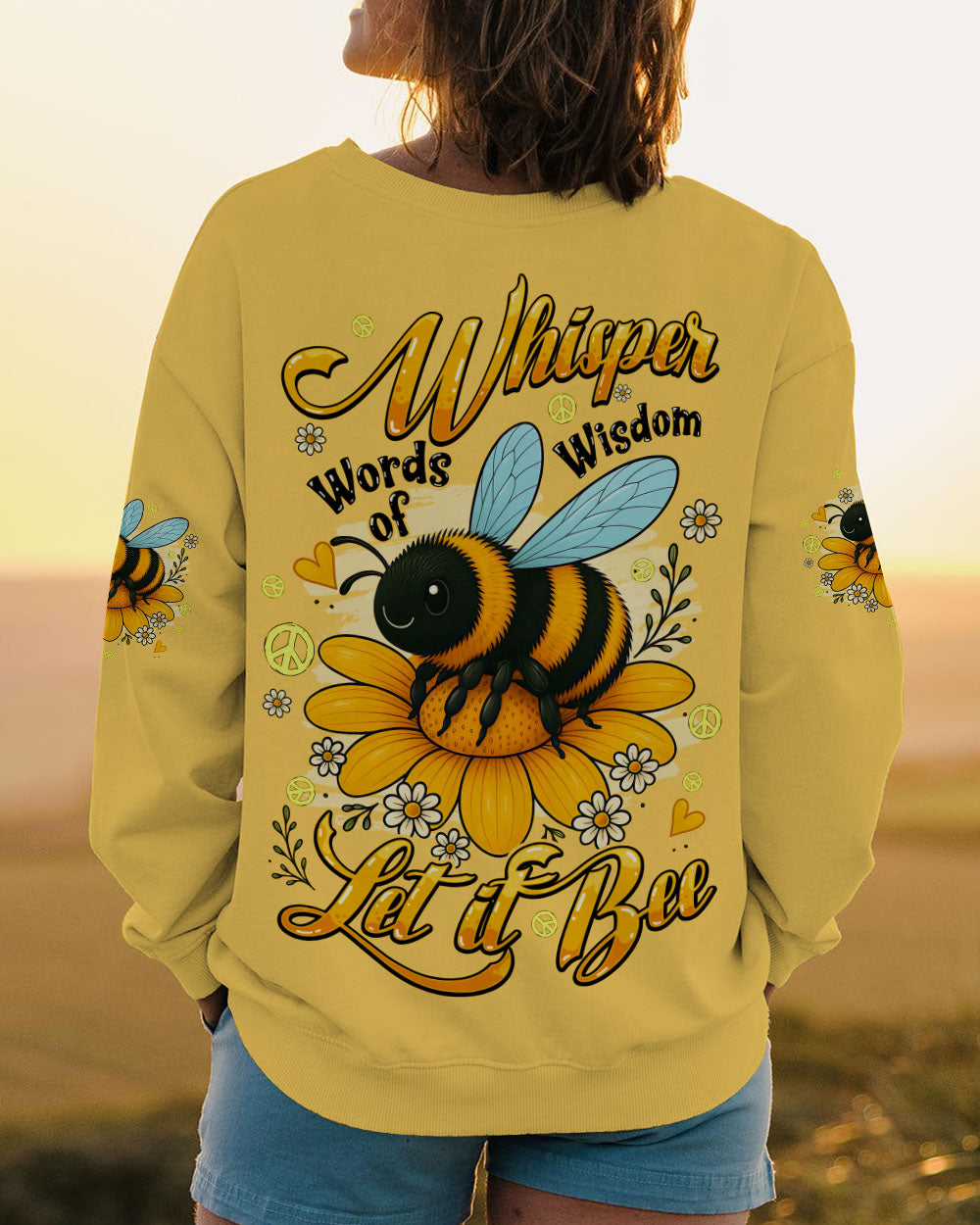 WHISPER WORDS OF WISDOM LET IT BEE ALL OVER PRINT - TYQY1906252