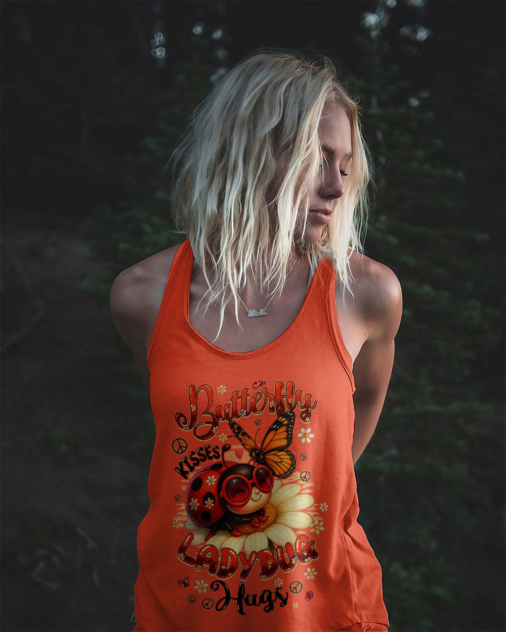 BUTTERFLY KISSES LADYBUG HUGS ALL OVER PRINT - TYQY1906253