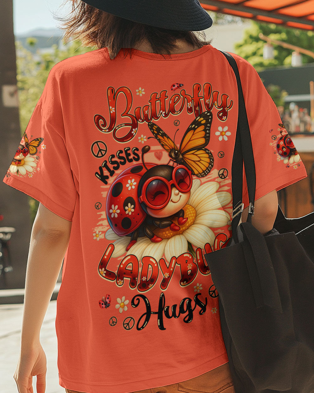 BUTTERFLY KISSES LADYBUG HUGS ALL OVER PRINT - TYQY1906253