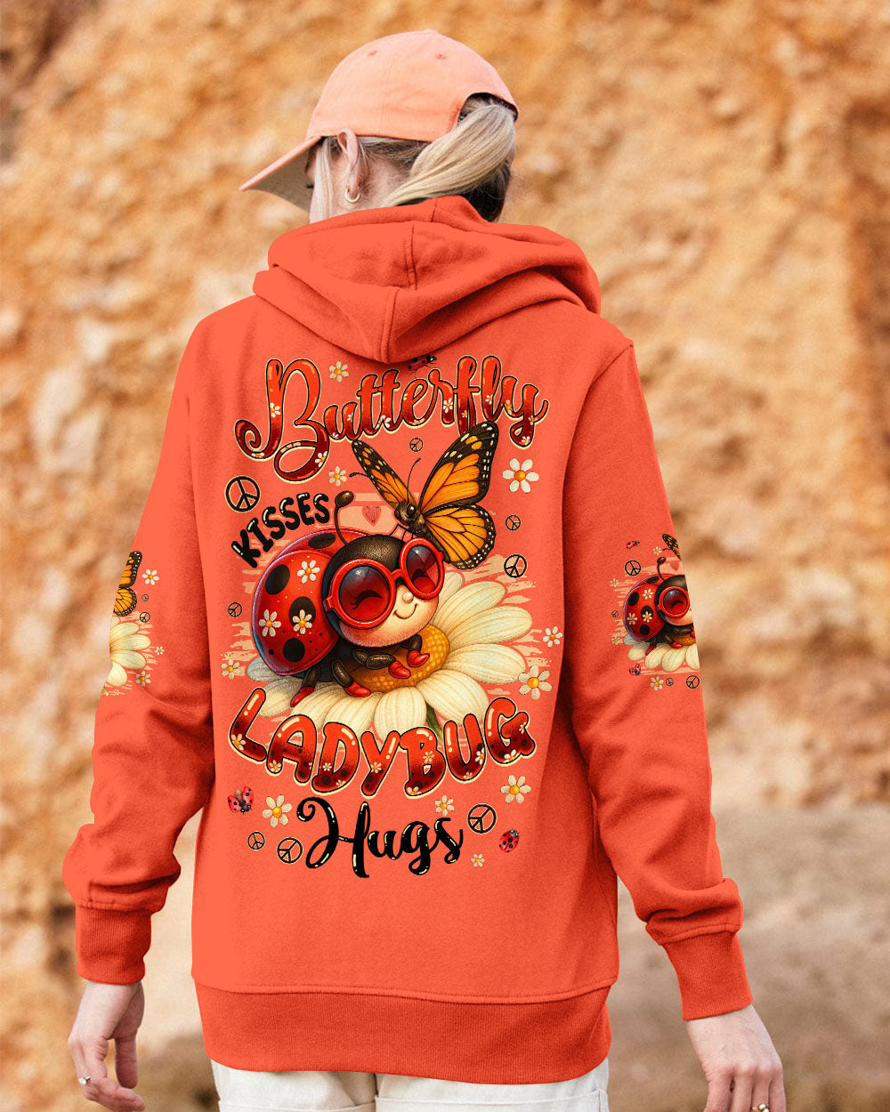 BUTTERFLY KISSES LADYBUG HUGS ALL OVER PRINT - TYQY1906253