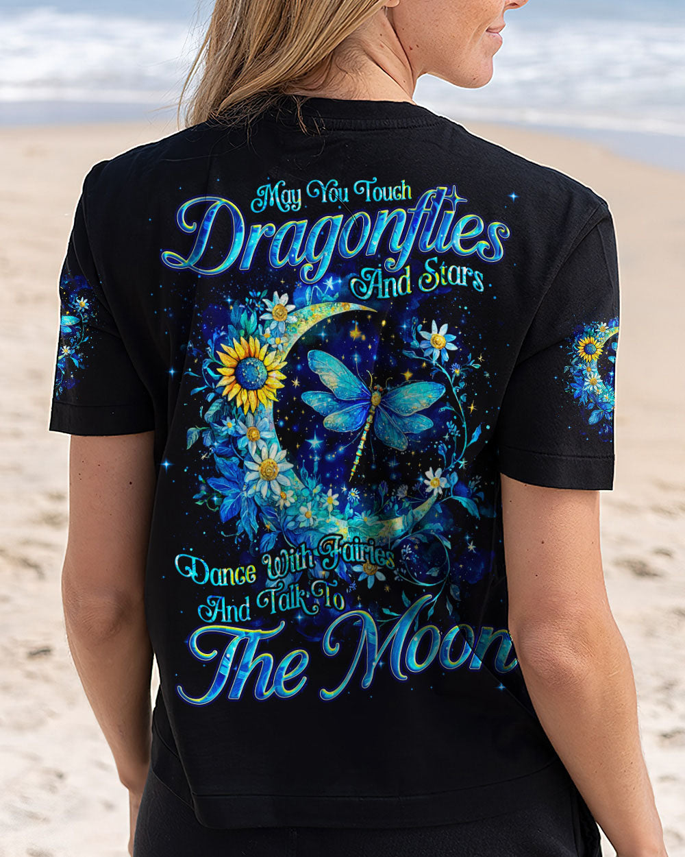 MAY YOU TOUCH DRAGONFLIES AND STARS ALL OVER PRINT - TYQY1912243