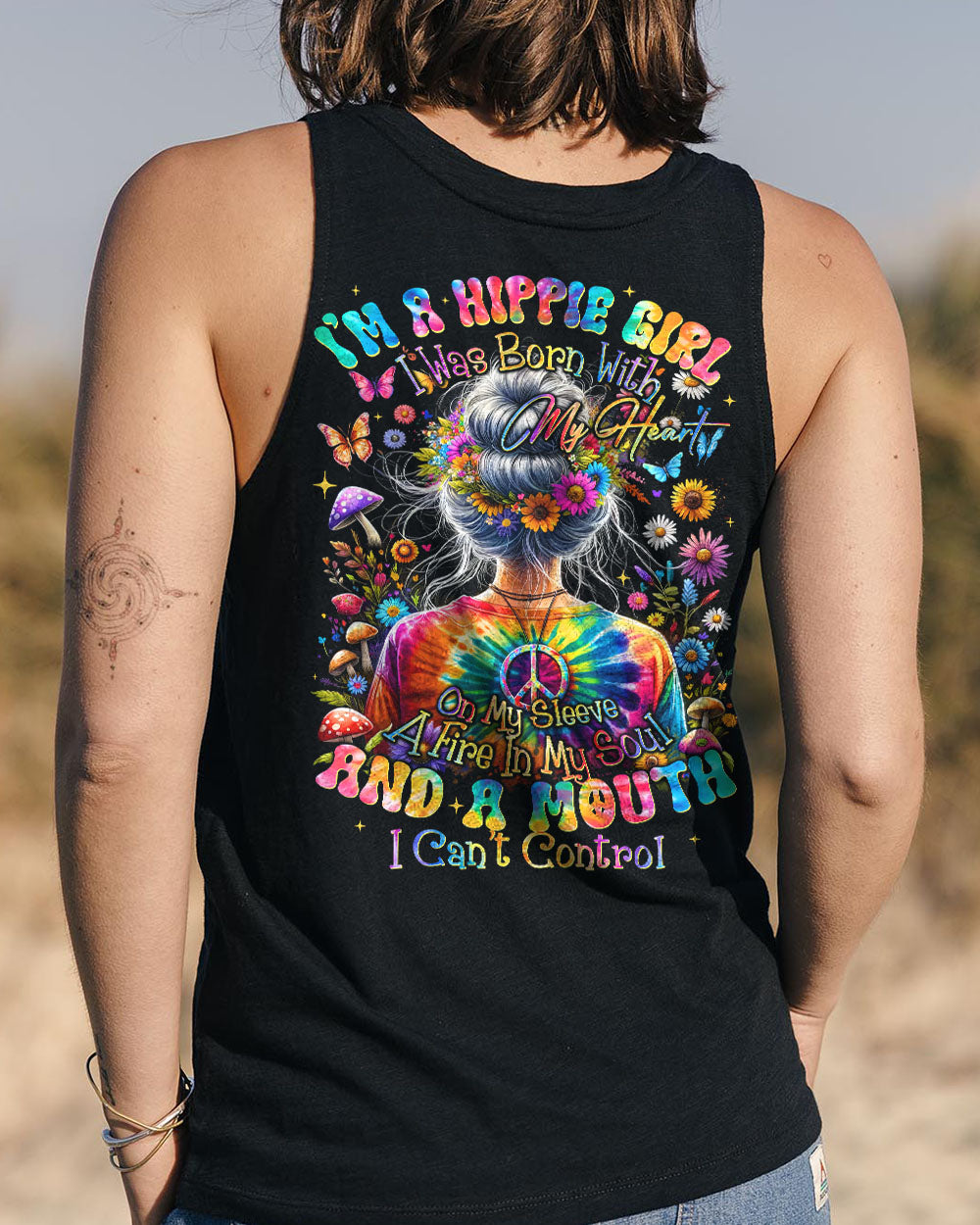 HIPPIE GIRL ALL OVER PRINT - TYQY2001241
